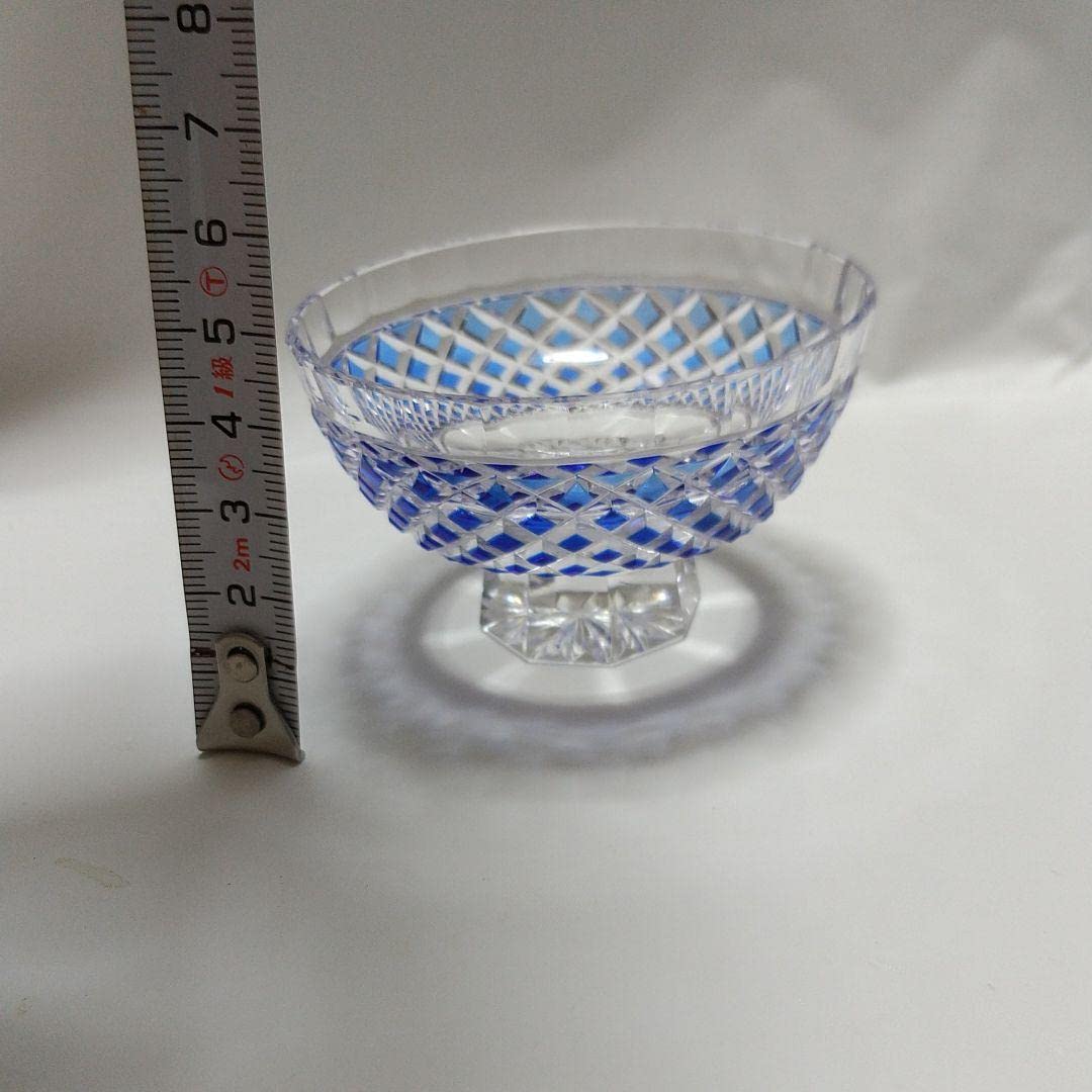 薩摩切子 藍被せ硝子 紗綾 盃 Amazon.co.jp: 薩摩切子 藍被せ硝子 紗綾 盃 : ホーム＆キッチン